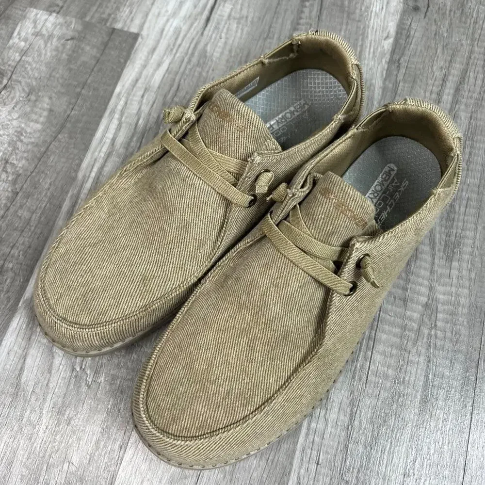 Skechers Melson Raymon Slip on Shoes Tan
